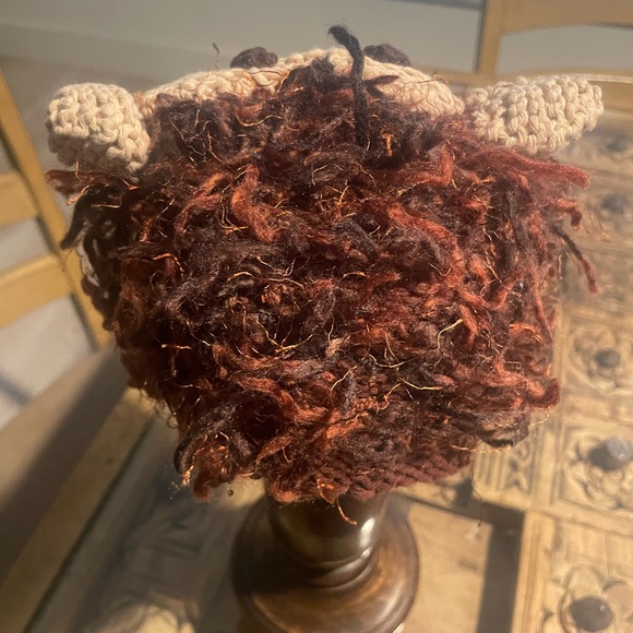 ZOONI Baby Monkey Chimp Hat Beanie Balaclava handcrafted NWOT - Picture 3 of 6